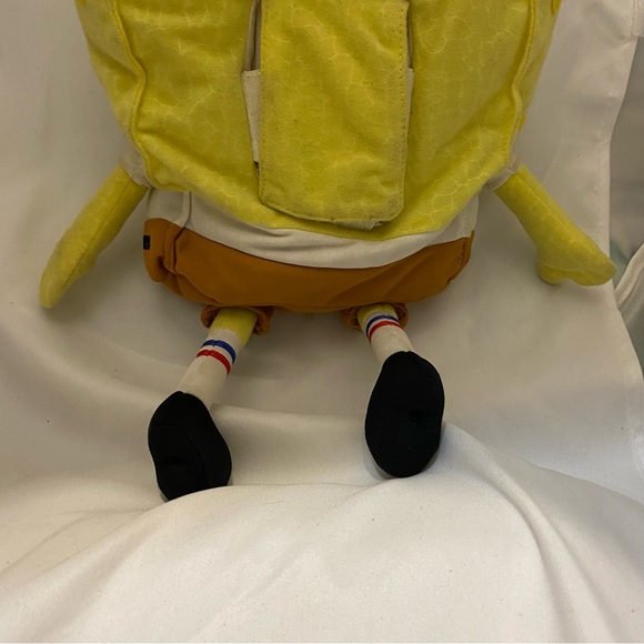 Vintage Nickelodeon Babbling SpongeBob SquarePants Talking Plush Toy 2000 Works - Picture 4 of 14